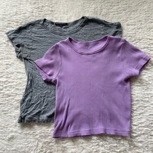 Brandy Melville Cropped Tshirt Bundle